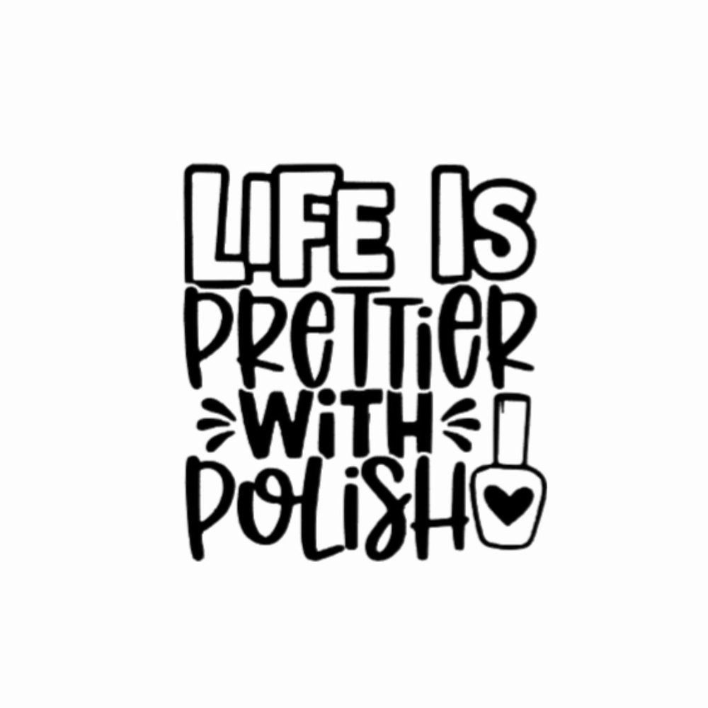 Life Is Better With Pol..-Vinyl Decals-Cool Sticker-Funny Sticker-Laptop Sticker